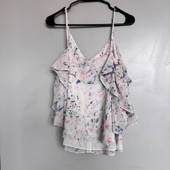 ALLSAINTS Jasmine Juni Floral Top Size 6 - Picture 4 of 5
